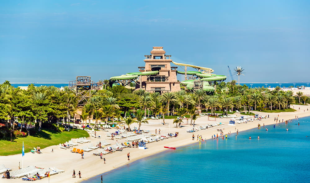 Aquaventure waterpark Dubai