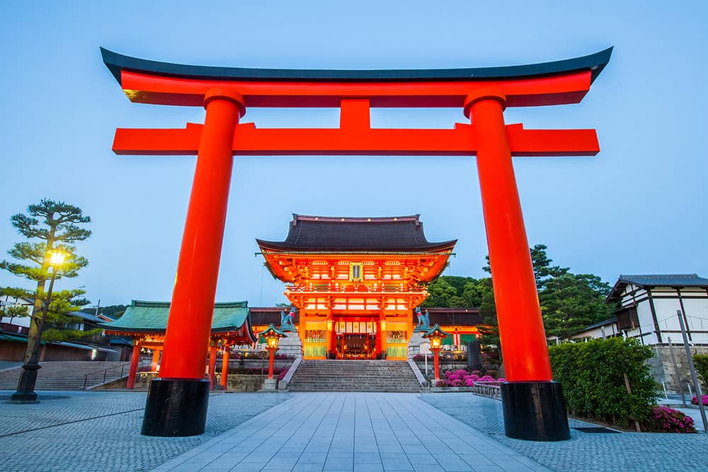 Fushimi Nari Tempel in Kyoto