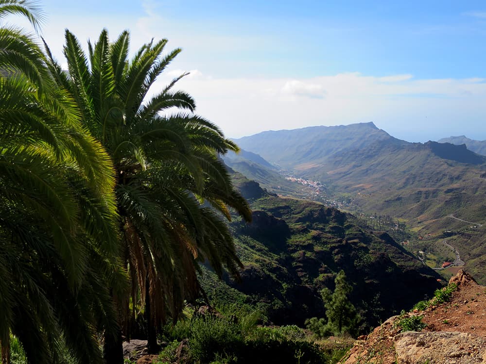 Parque El Nublo uitzicht