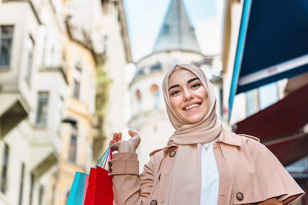 Shoppen in Istanboel