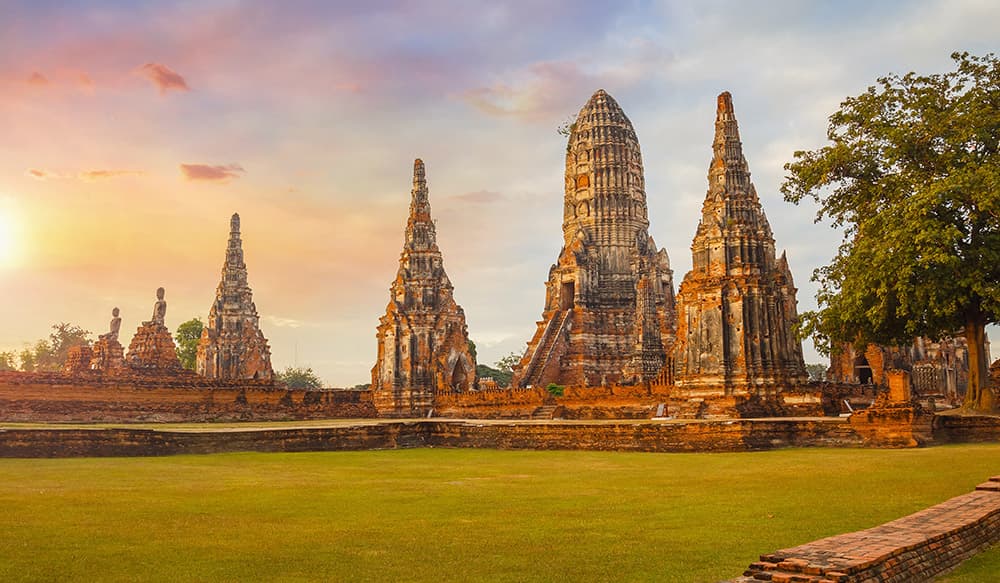 Wat Chai Watthanaram tempel in Ayutthaya