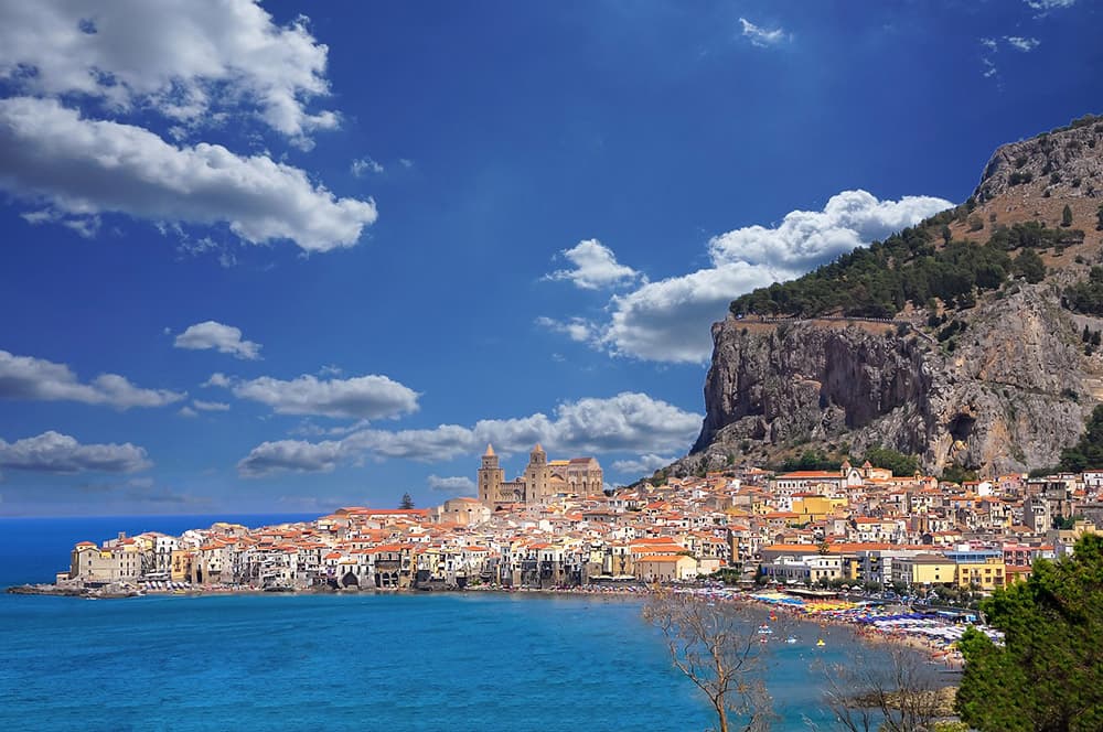 Cefalù, Sicilië